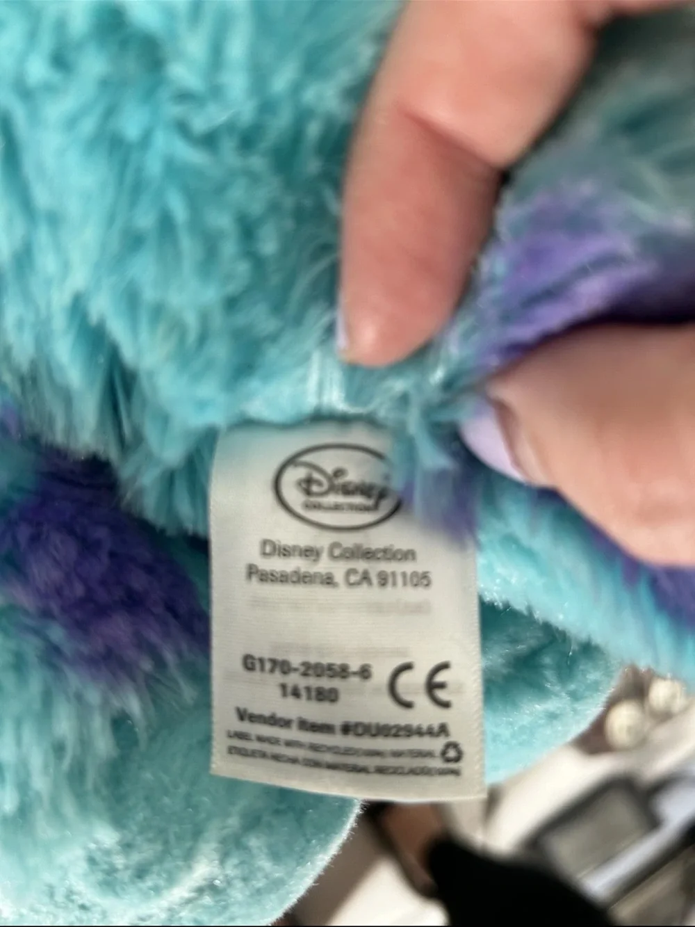 Monsters Inc Sully Stuffed Animal Plush Toy 15